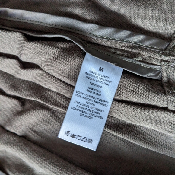 Midi green duster jacket - Picture 6 of 8